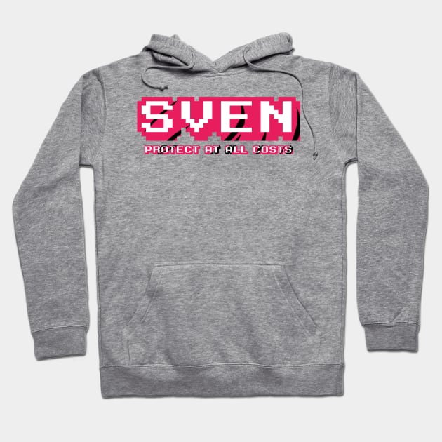 Protect Sven Pewdiepie Minecraft Series Hoodie by yellowpomelo